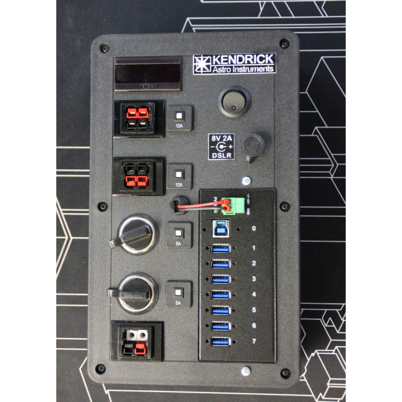 Panneau d'alimentation d'imagerie Kendrick 12 volts 7x USB 3.0, reflex numérique 8 volts, adaptateur de batterie. Pour Canon 5D/6D... UTILISÉ (DIPP-U)