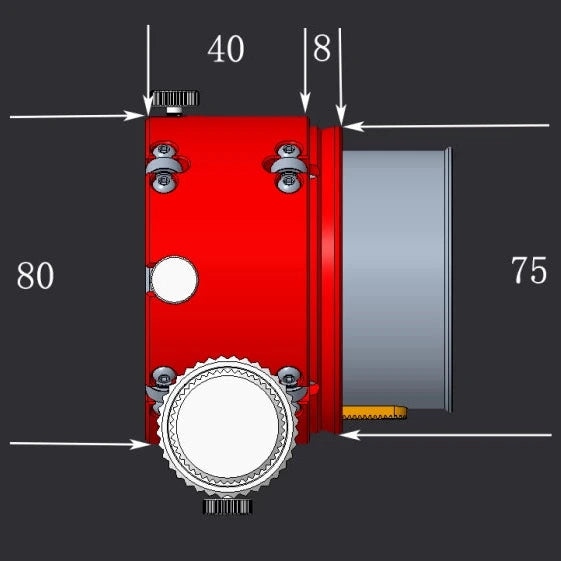 Astronomy Plus Focuseur de Précision 2" à Double Vitesse pour Newtonien Sky-Watcher