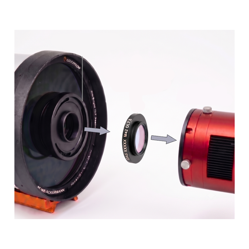 IDAS Porte-filtre M42 pour RASA 8 (M42 OL7.5)