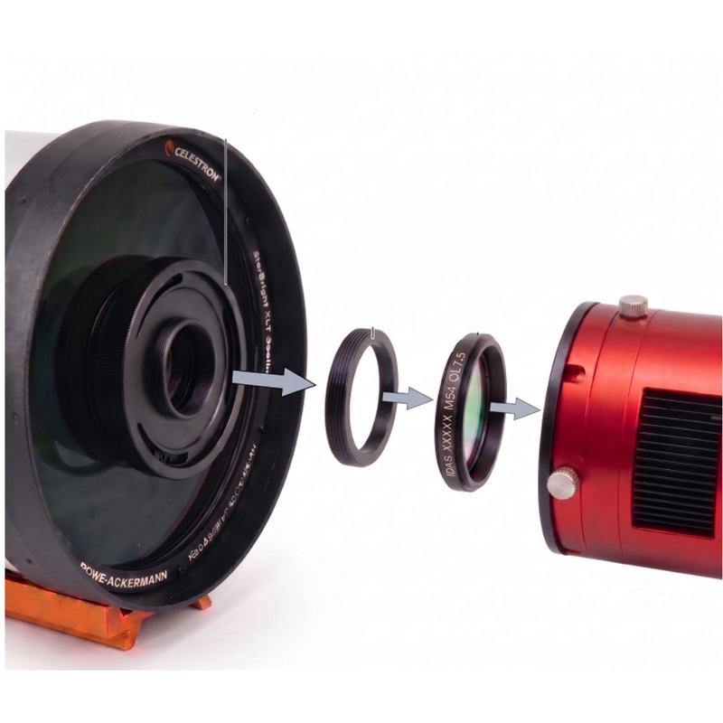 IDAS M54 Filter Holder for RASA 8 (M54 OL7.5)