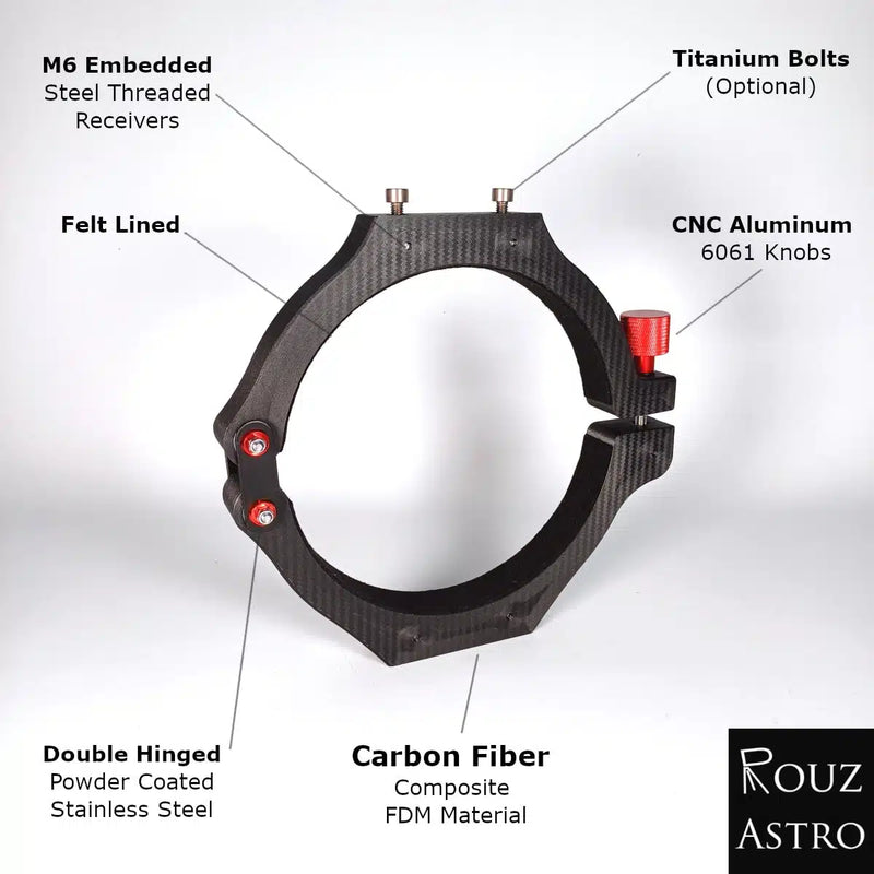 Rouz Astro Tube Rings for Takahashi Epsilon E130