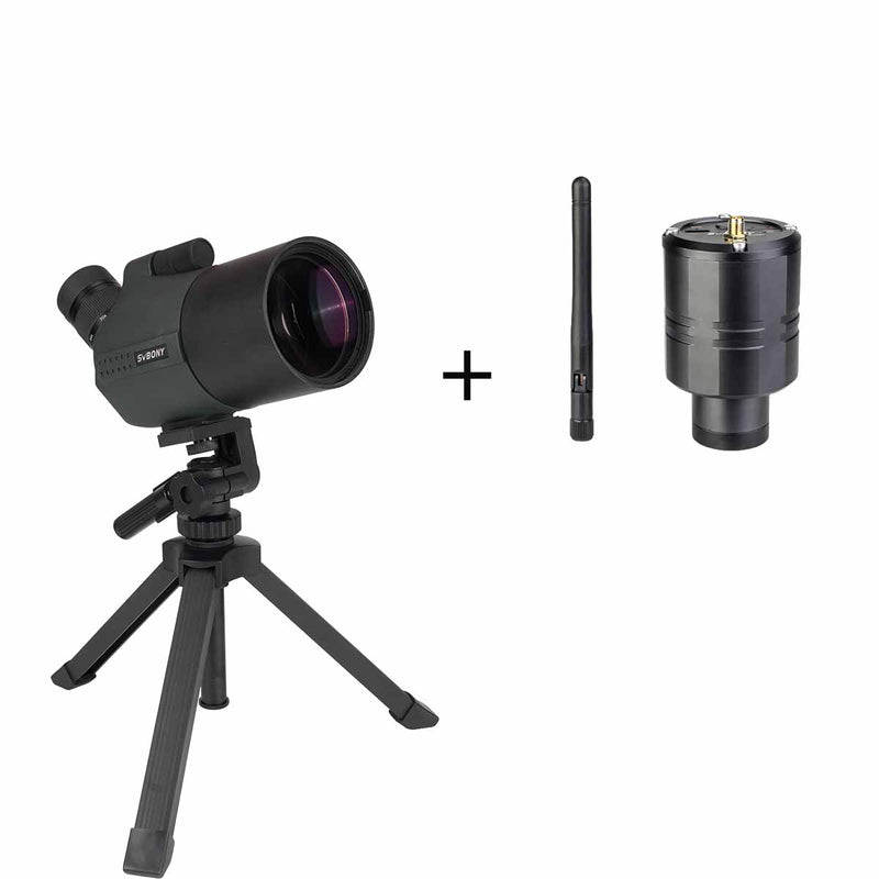 SVBONY Pro 84x80 Mak Spotting Scope with Tabletop Tripod