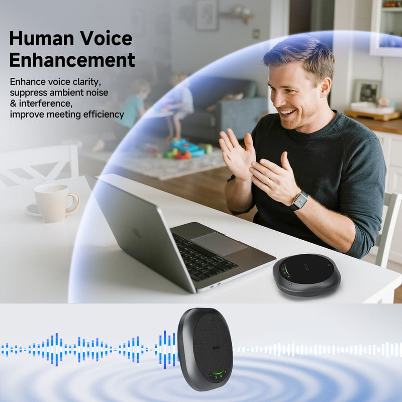 SVBONY SVHub Omni2P AI Omnidirectional Conference Microphone (F9686B)