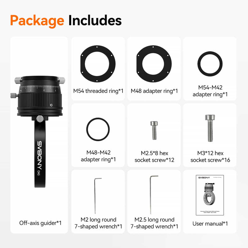 SVBONY SV238 Guideur Hors axe OAG (W9196A)