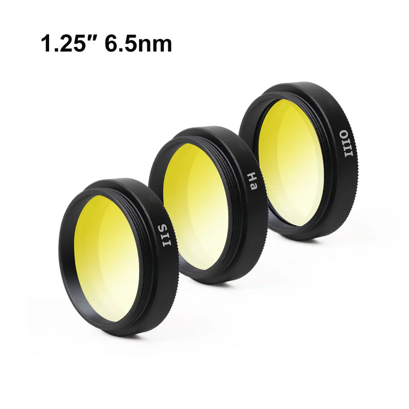 Touptek Filtres SHO 6,5 nm pour l'Astrophotographie