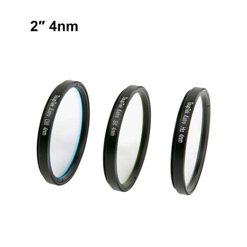 Touptek Filtres SHO 4 nm pour l'Astrophotographie