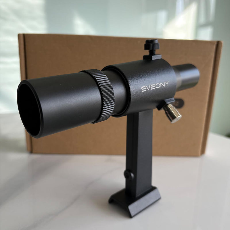 SVBONY 6x30 Straight Metal Finder Scope (W9141D)