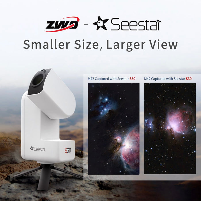 ZWO Télescope intelligent tout-en-un APO Seestar S30 (S30)