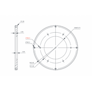 Astro Hutech M48 Camera Tilter Plate (M48TILT) Astro Hutech