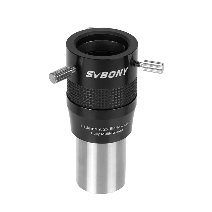 SVBONY 1.25" 2X 4-Element Barlow Lens (W9168A)