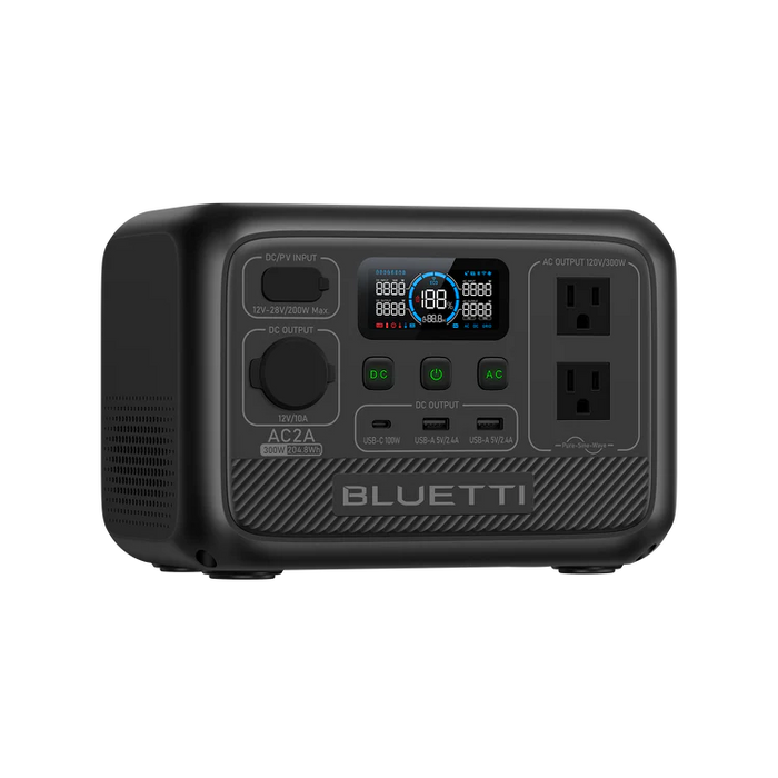 BLUETTI AC2A Portable Power Station | 300W 204Wh (AC2A)