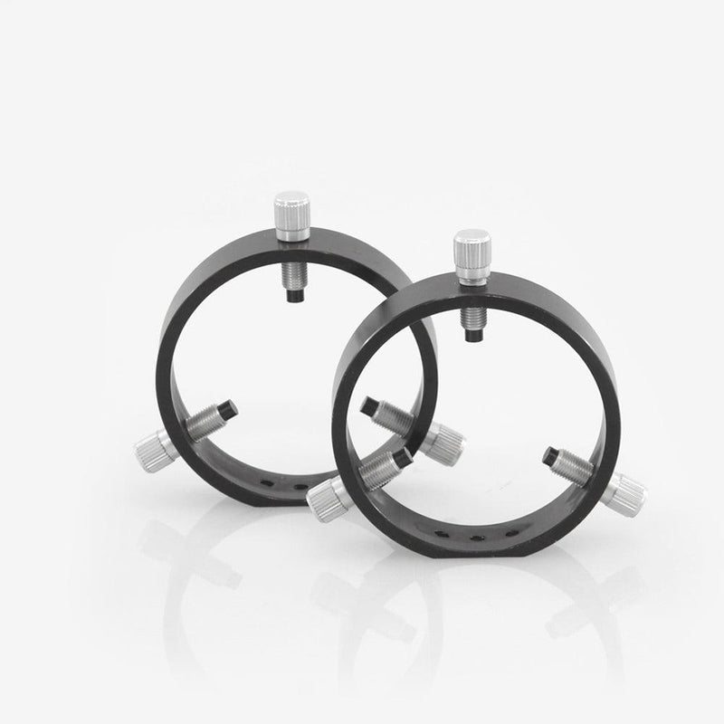 ADM 90 mm Adjustable Rings with Delrin Tipped Thumb Screws (R90) - Astronomy Plus
