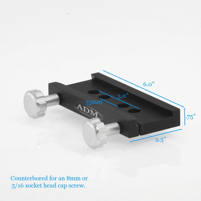 ADM V Series 8mm Saddle Counterbored Version - Astronomy Plus