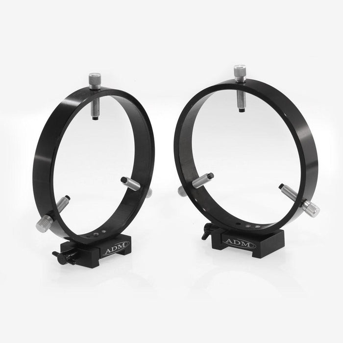 ADM V Series Dovetail Adjustable 125mm Ring Set (VR150) - Astronomy Plus