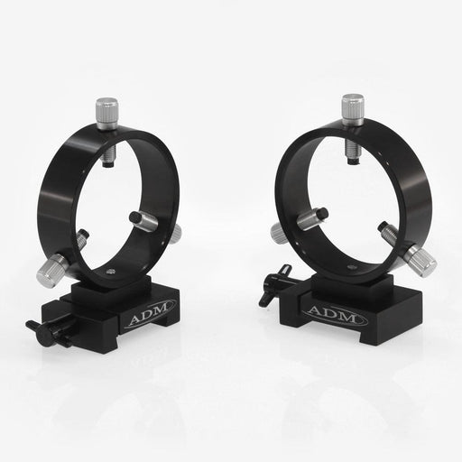 ADM V Series Dovetail Adjustable 75mm Ring Set (VR75) - Astronomy Plus