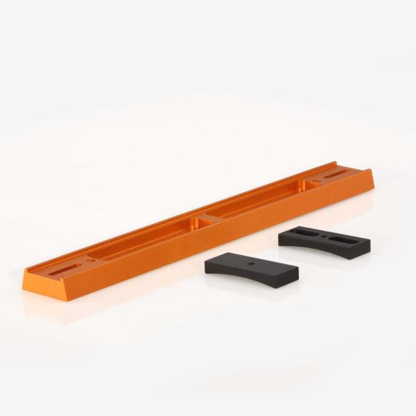 ADM V Series Dovetail Bar for Celestron 8″ SCT. Orange Anodized (VC8-O) - Astronomy Plus