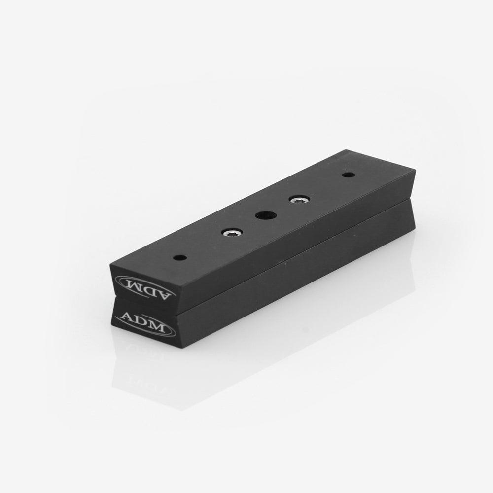 Adaptateur Rail Queue D'aronde 15mm Vers Picatinny 20mm - 4 Fentes, En Aluminium, Pour Lampe Torche Ou Viseur