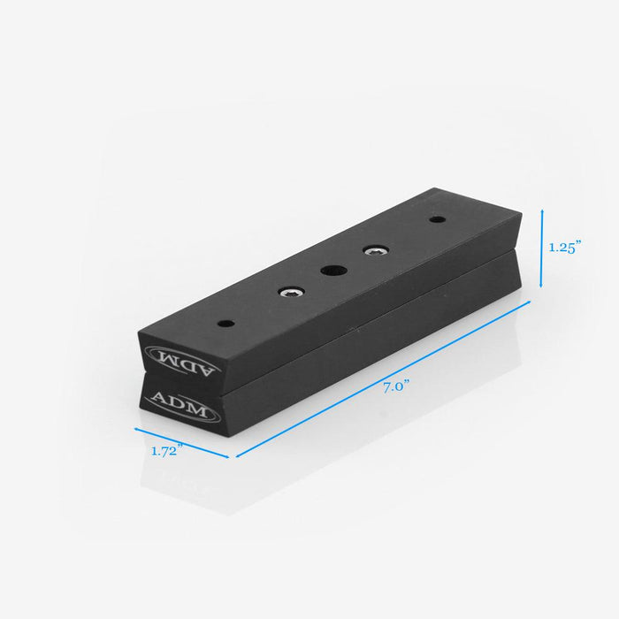 ADM V Series Male Dovetail to Male Dovetail Adapter (VMM7) - Astronomy Plus