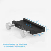 ADM V Series Saddle. Standard Hole Version - Astronomy Plus