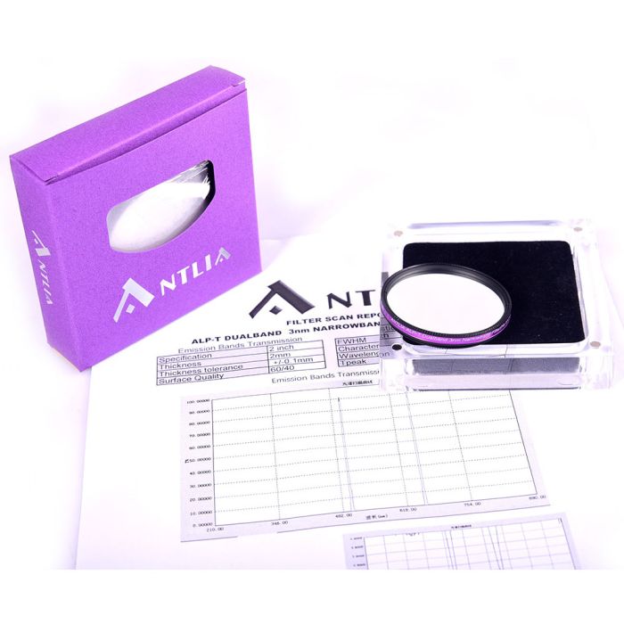 Antlia ALP-T Dual Band SII & Hb 3.5nm 2'' Filter