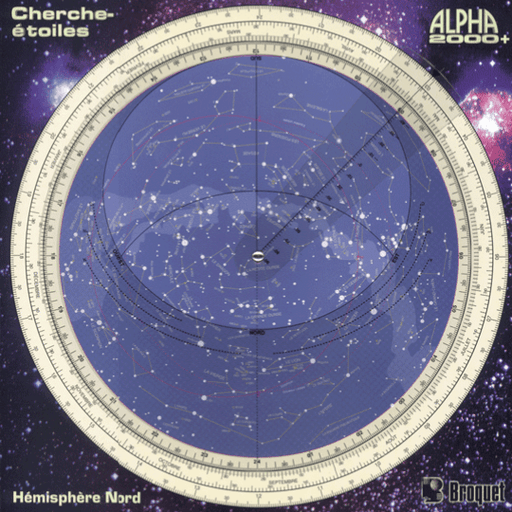 Carte Du Ciel Rotative - Guide Des Constellations, Étoiles Et Objets Du Ciel Profond | Pour Débutants En Astronomie, Télescopes Et Jumelles - 9