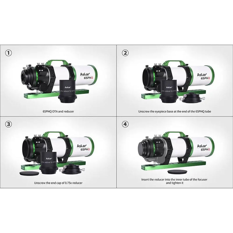 Askar 0.75x Full Frame Reducer for Askar 65PHQ Telescope (65PHQ-FFR) - Astronomy Plus