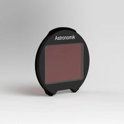 Astronomik H-alpha 12nm CCD EOS-M Clip astrophotography filter on white background