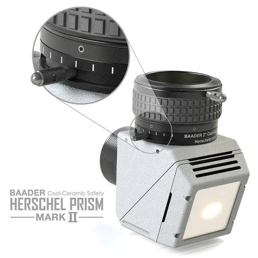 Baader 2" Cool-Ceramic Safety Herschel Prism Mark II – (Visual / Photo) - Astronomy Plus