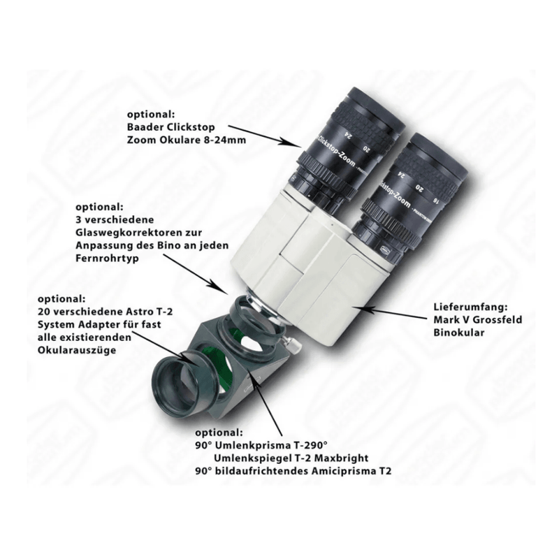 Baader Mark V Großfeld (Giant)-Binocular (2456410) - Astronomy Plus