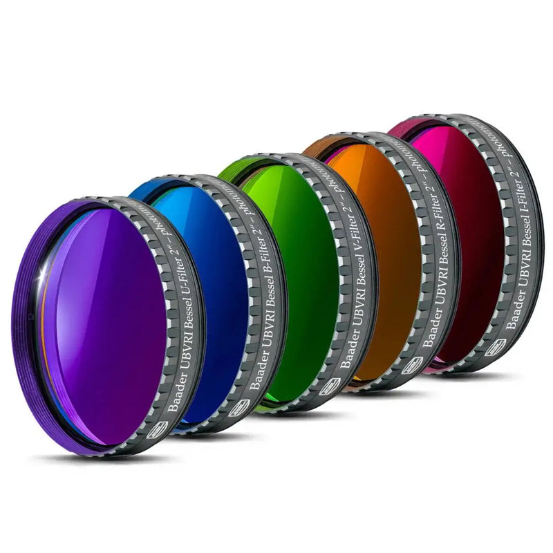 Baader UBVRI Bessel Filterset - Photometric - Astronomy Plus