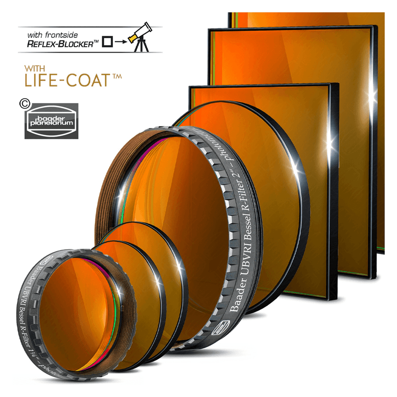 Baader UBVRI Bessel R-Filter - Photometric - Astronomy Plus