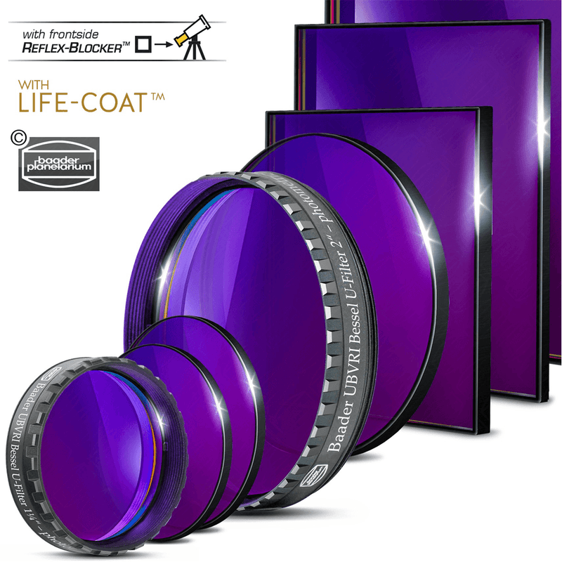 Baader UBVRI Bessel U-Filter - Photometric - Astronomy Plus