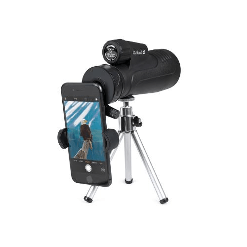 Celestron Outland X 20x50 mm Monocular with Tripod, Smartphone Adapter (72372) - Astronomy Plus