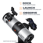 Celestron Starsense explorer 114mm tabletop dobsonian (22480) - Astronomy Plus