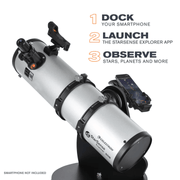 Celestron Starsense explorer 130mm tabletop dobsonian (22481) - Astronomy Plus