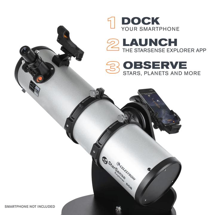 Celestron Starsense explorer 130mm tabletop dobsonian (22481) - Astronomy Plus