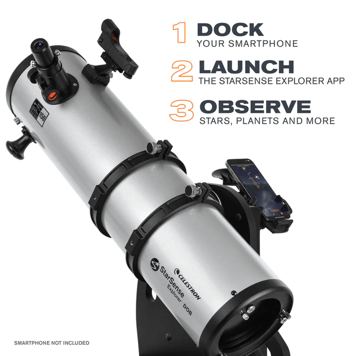 Celestron Starsense explorer 150mm tabletop dobsonian (22482) - Astronomy Plus