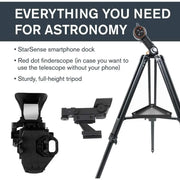 Celestron StarSense Explorer LT 80AZ Telescope (22451) - Astronomy Plus