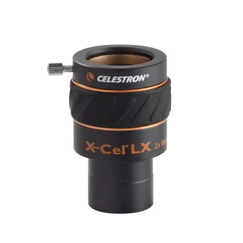 Celestron X-CEL LX 1.25" 2x Barlow Lens (93529) - Astronomy Plus