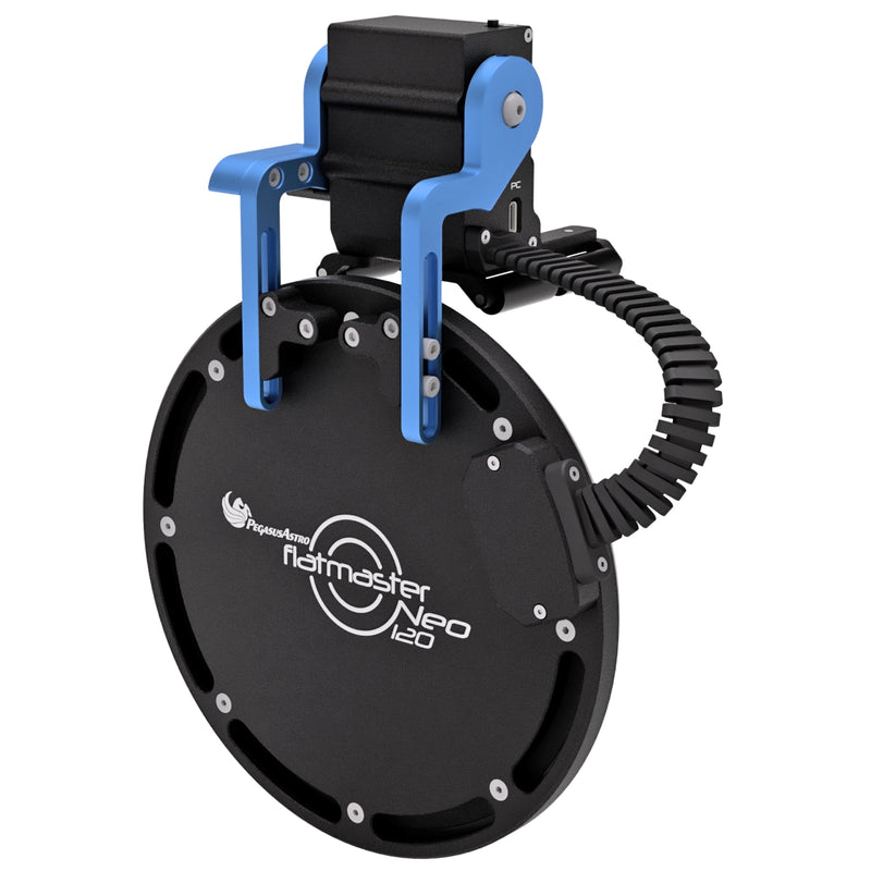 Panneau de champ plat motorisé rétractable Pegasus FlatMaster NEO 120 mm (FLTMSTR120-NEO)