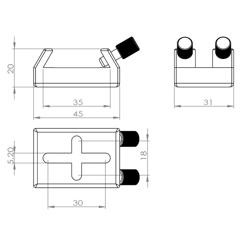 Universal Finder Base for Takahashi & BORG (FG301)