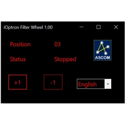 iOptron iEFW 5-Position Electronic Filter Wheel (3381)