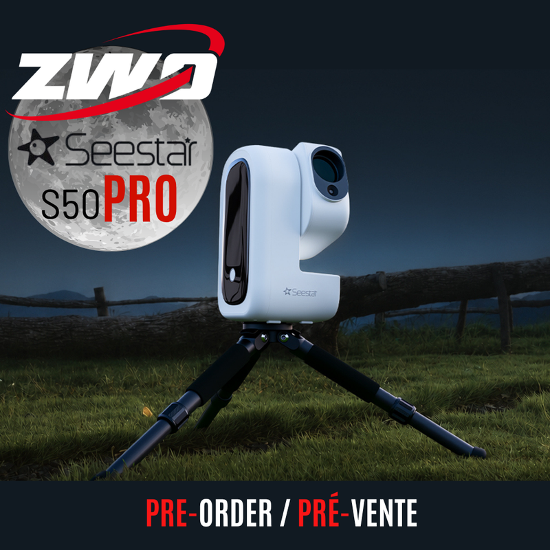 ZWO Télescope intelligent APO tout-en-un Seestar S50 Pro (SS 50 Pro)