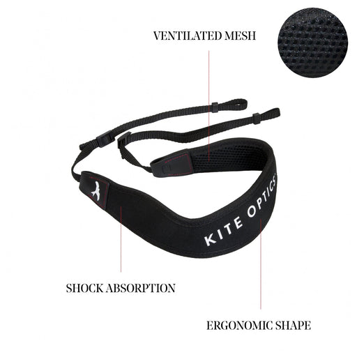 Kite Optics Comfort shoulder-neck Strap for Binoculars (KZ4) - Astronomy Plus