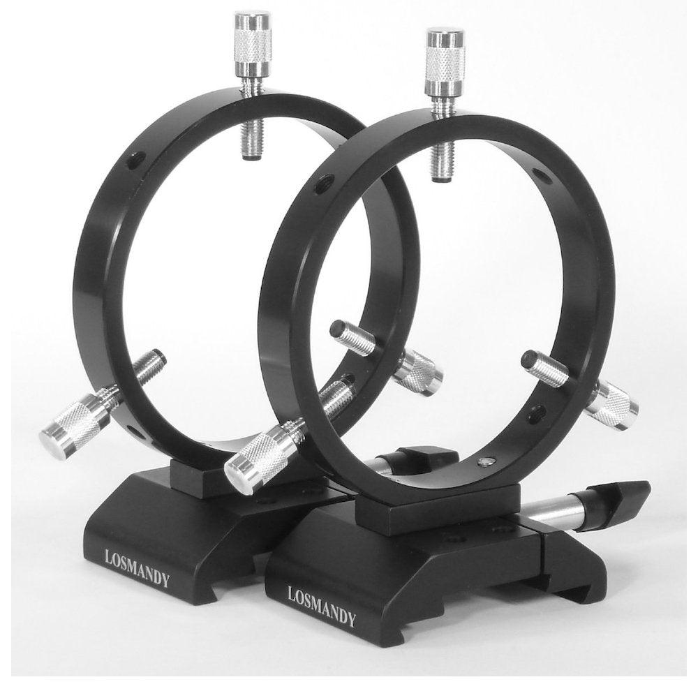 Losmandy DV Series 108mm Guide Scope Rings (DVR108) — Astronomy Plus ...