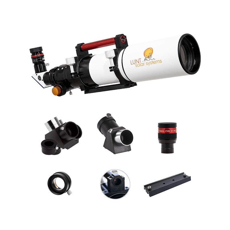 Lunt 100mm Universal Telescope Starter Package (LS100MT-Starter) - Astronomy Plus