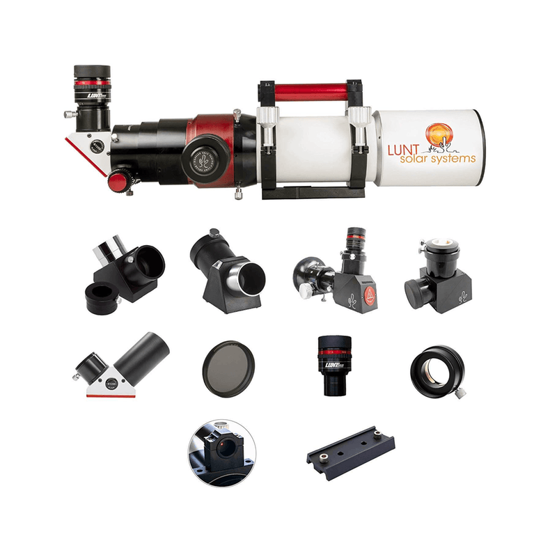 Lunt 80mm Universal Telescope Advanced Package (LS80MT-Advanced) - Astronomy Plus