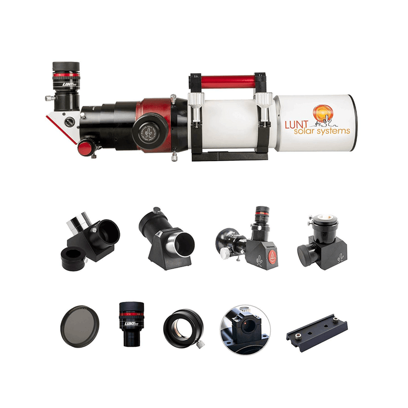 Lunt 80mm Universal Telescope Observer Package (LS80MT-Observer) - Astronomy Plus