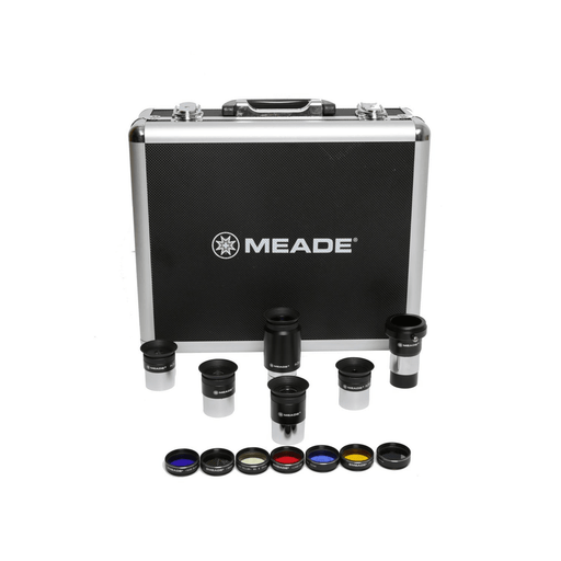 Meade Series 4000 1.25" Plossl Eyepiece and Filter Set (607001) - Astronomy Plus