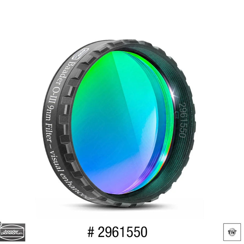 Baader O-III Super-G Filter (9nm) - CMOS Optimized (FOIIISG)